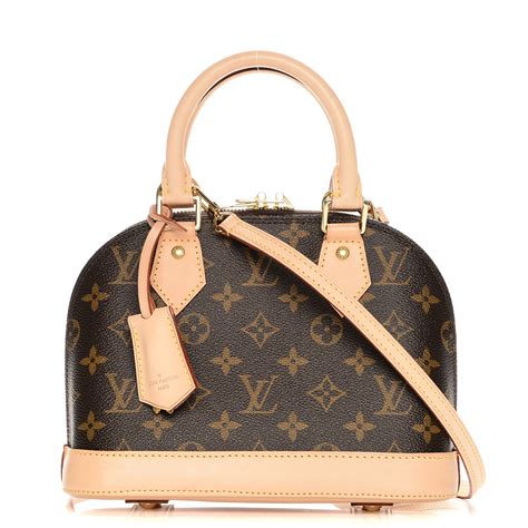 louis vuitton alma bb monogram black|louis vuitton alma mini.